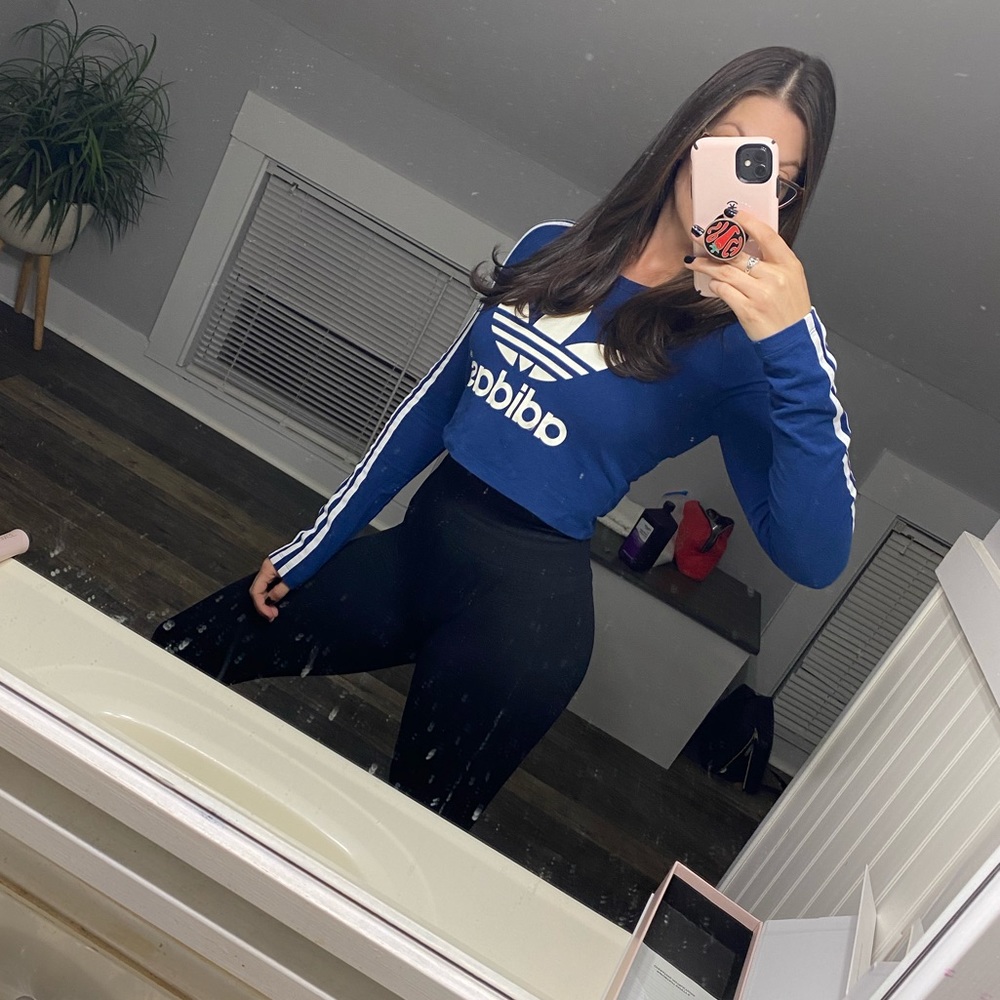 Adidas crop top